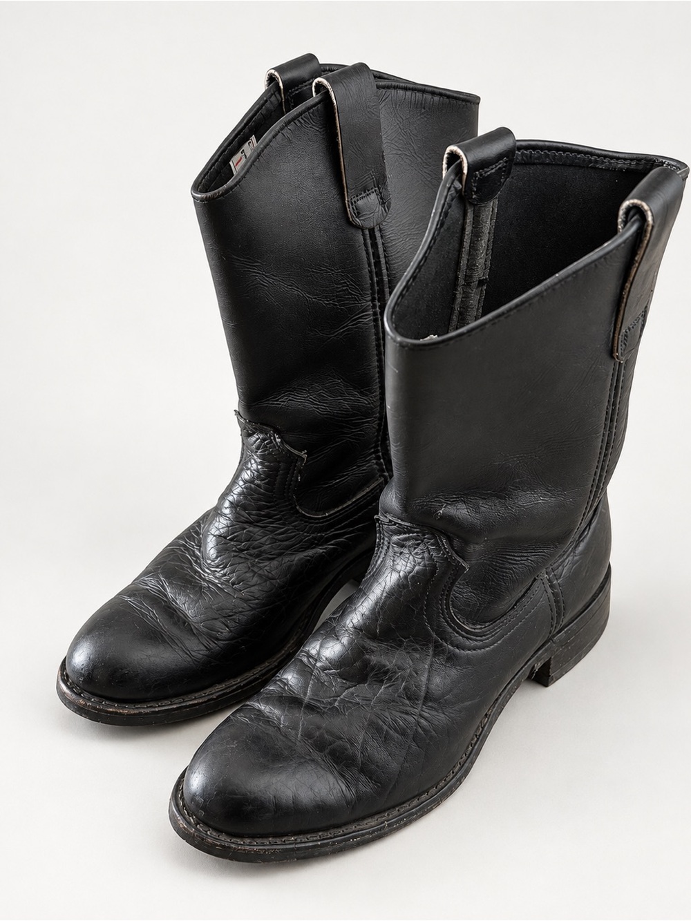 Red Wing 1158 Pecos Men's Bullhide Black Leather Size 8.5D